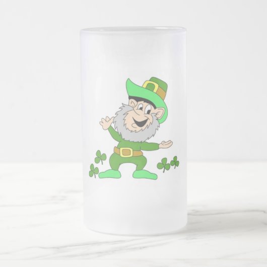 St. Patricks Custom 16oz Frosted Mok (Center)