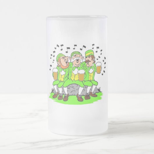 St. Patricks Custom 16oz Frosted Mok (Center)