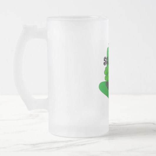 St. Patricks Custom 16oz Frosted Mok (Links)