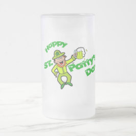 St. Patricks Custom 16oz Frosted Mok
