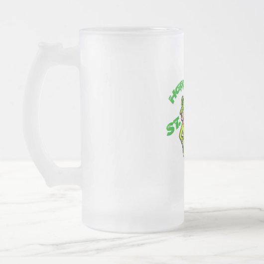 St. Patricks Custom 16oz Frosted Mok (Links)