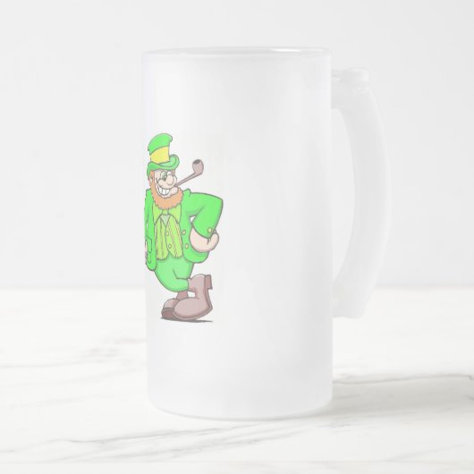 St. Patricks Custom 16oz Mug givré (Devant droit)