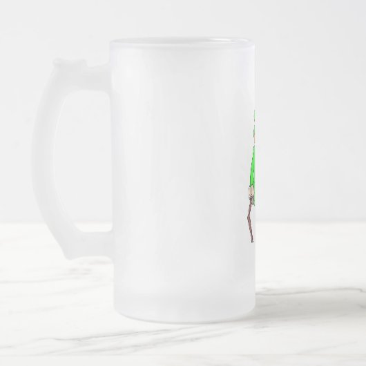 St. Patricks Custom 16oz Mug givré (Gauche)