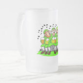 St. Patricks Custom 16oz Mug givré (Devant gauche)