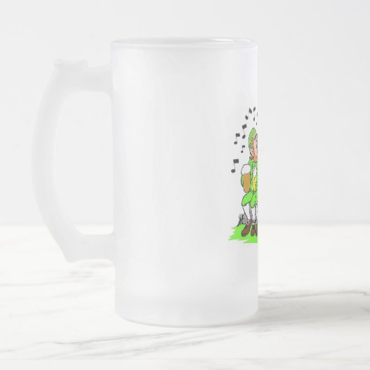 St. Patricks Custom 16oz Mug givré (Gauche)