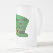 St. Patricks Custom 16oz Mug givré (Devant droit)