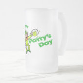 St. Patricks Custom 16oz Mug givré (Devant droit)
