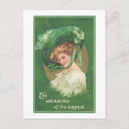  St. Patricks Dag Briefkaart (Voorkant)