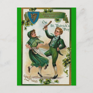  St. Patricks Dag Briefkaart