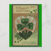 St. Patricks Dag Briefkaart (Voorkant)