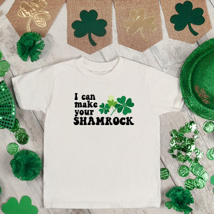 St. Patricks dag grappige shamrock klaver gelukkig T-shirt