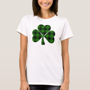St. Patrick's dag, Ierse groene ruit klaver T-shirt