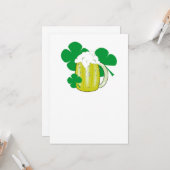 St. Patrick's Dag Kaart (Voorkant / Achterkant in situ)