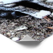 ST. PATRICK'S DAG KAT MET GROENE IERSE BIER POSTER (Hoek)