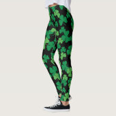 St. Patricks dag klaver patroon Leggings (Links)