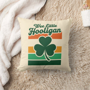 St. Patrick's Dag Kleine Ondeugende Schelm Grappig Kussen