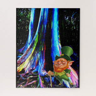 ST. PATRICK'S DAG LEPRECHAUN JIGSAW PUZZLE LEGPUZZEL