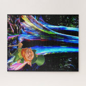 ST. PATRICK'S DAG LEPRECHAUN JIGSAW PUZZLE LEGPUZZEL (Horizontaal)