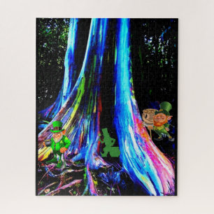 ST. PATRICK'S DAG LEPRECHAUN LEGPUZZEL