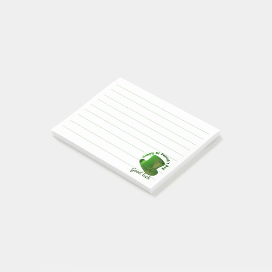 St. Patricks Dag Post-it® Notes (Schuin)