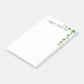 St. Patrick's Dag Post-it® Notes (Schuin)