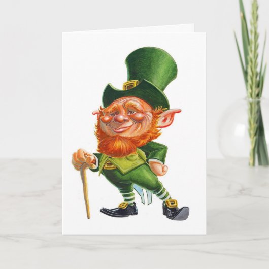 ST. PATRICK'S DAG, POT GOLD-kaart Kaart (Voorkant)