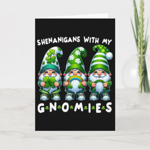 St. Patrick's Dag T-shirt Dames - Shenanigans Met Kaart