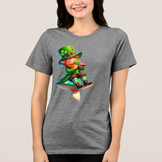 ST.PATRICK'S DAG Tri-Blend SHIRT (Voorkant)