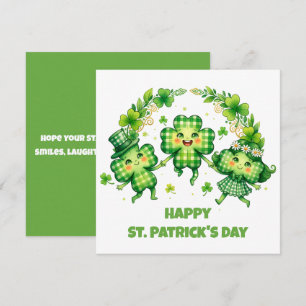 St. Patrick's Dag Vieren Feestdagenkaart