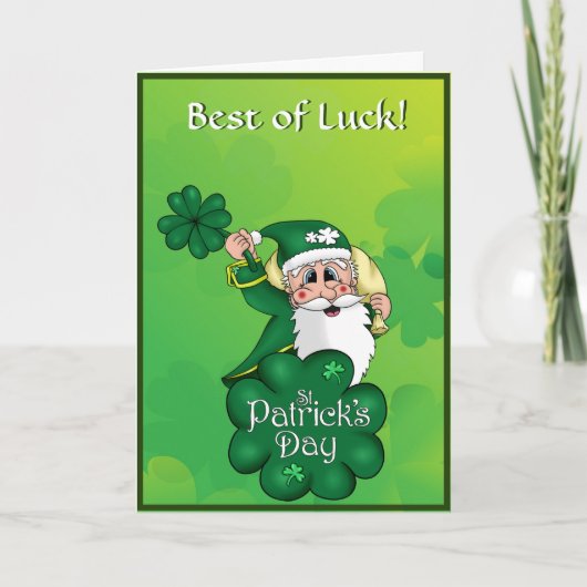 St. Patricks Dag Voor Kinderen Kaart (Voorkant)
