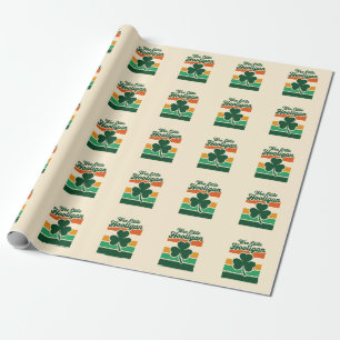St Patricks Dag Wee Little Hooligan Funny Cadeaupapier