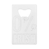 St Patrick's Day 0% Irish Four Leaf Clover (Dos)