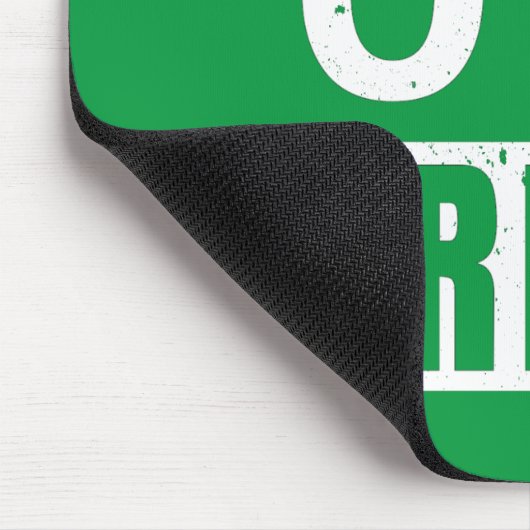 St Patrick's Day 0% Irish Four Leaf Clover Muismat (Hoek)