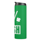 St Patrick's Day 0% Irish Four Leaf Clover Thermosbeker (Geroteerd rechts)