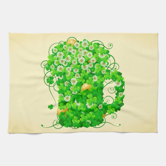 St. Patrick's Day 21A Serviette de cuisine (Horizontal)