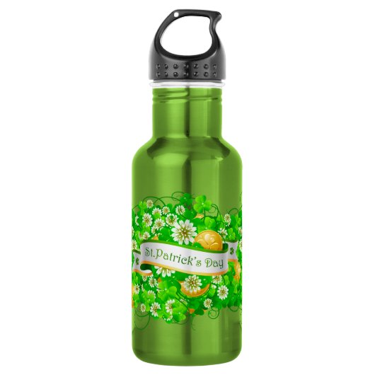 St. Patrick's Day 21B Waterfles (Voorkant)