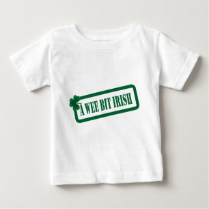 St Patrick's Day A Wee Bit T-shirt irlandais pour 