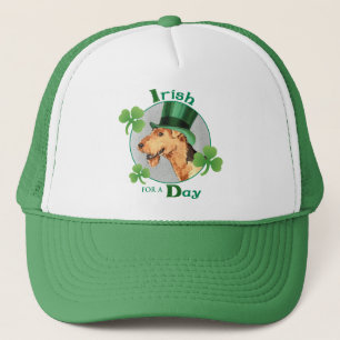 St. Patrick's Day Airedale Trucker Pet
