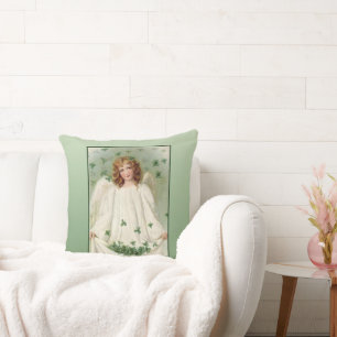 St. Patrick's Day Angel Kussen