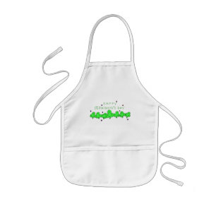 St. Patrick's Day Apron Kinder Schort
