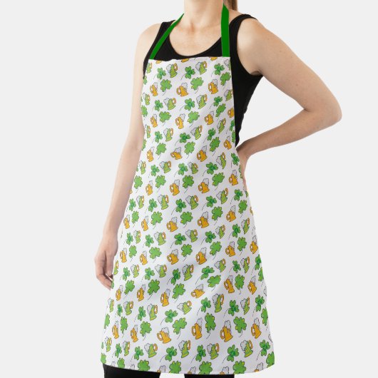 St. Patrick's Day Apron Schort (Insitu)