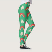 St. Patrick's Day Arc-en-ciel et Leggings Shamrock (Droite)