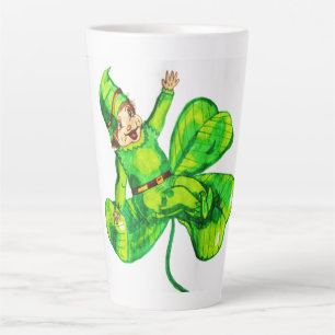 ST. PATRICK'S DAY BABY LEPRECHAUN LATTE MOK