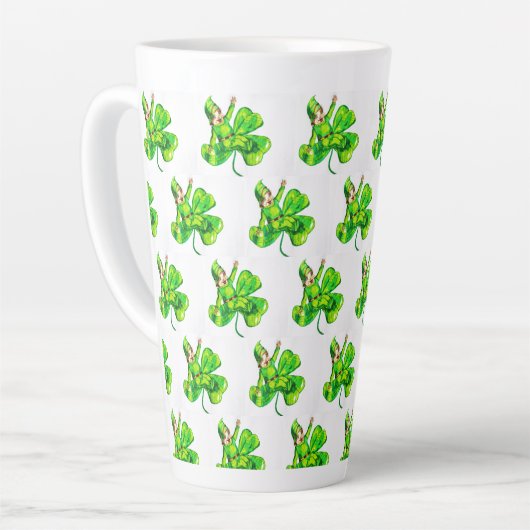 ST. PATRICK'S DAY BABY LEPRECHAUN LATTE MOK (Linkerhoek)