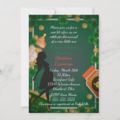 St. Patrick's Day Baby shower Invitation Kaart (Voorkant)