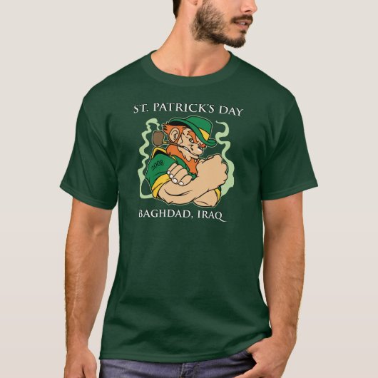 St. Patrick's Day - Bagdad, Irak T-Shirt (Voorkant)