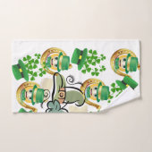St. Patrick's Day Bathroom Towel Set Hoefijzer Bad Handdoek (Handdoek)