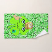 St. Patrick's Day Bathroom Towel sets Clover Bad Handdoek (Handdoek)