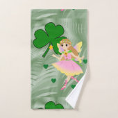St. Patrick's Day Bathroom Towel sets Fairy Bad Handdoek (Handdoek)