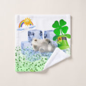 St. Patrick's Day Bathroom Towel sets Polar Beer Bad Handdoek (Wasdoekje)